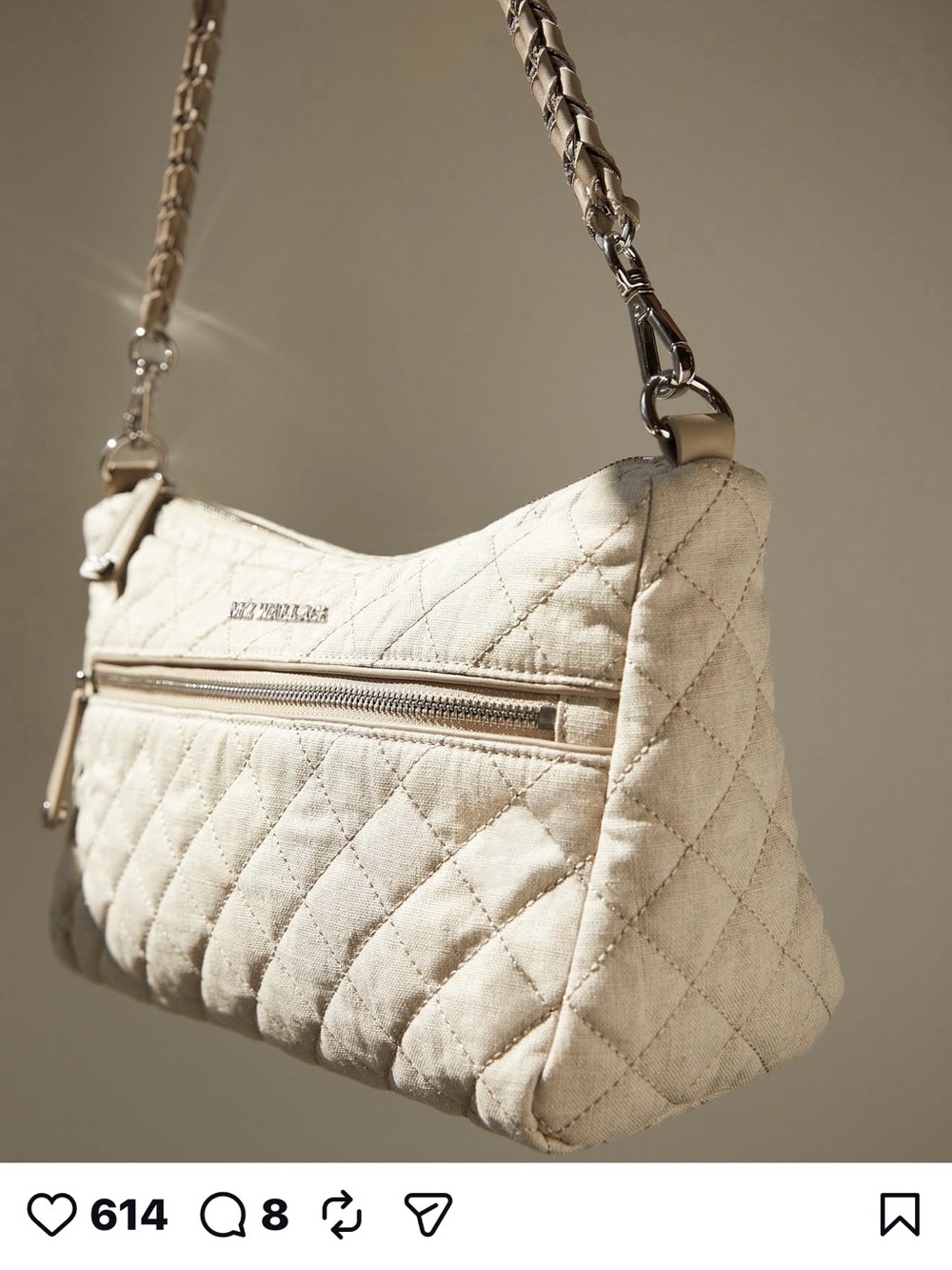 MZ Wallace Shoulder bag in Linen